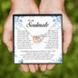 To My Soulmate, Interlocking Heart Necklace
