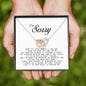 I'm Sorry Gift, Interlocking Heart Necklace
