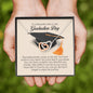 To a Beautiful Girl on Her Graduation Day, Interlocking Heart Necklace