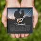 To My Soulmate, Interlocking Heart Necklace