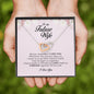 To My Future Wife, Interlocking Heart Necklace