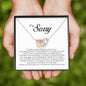 I'm Sorry Gift, Interlocking Heart Necklace