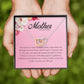 Mother of the Bride, Interlocking Heart Necklace