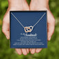 To My Soulmate, Interlocking Heart Necklace