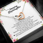 To My Amazing Stepdaughter, Interlocking Heart Necklace
