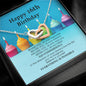 Happy 16th Birthday, Interlocking Heart Necklace