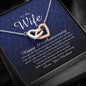 Interlocking Heart Necklace, Happy 31st Anniversary