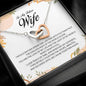 To My Future Wife, Interlocking Heart Necklace