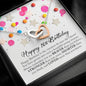 Happy 16th Birthday, Interlocking Heart Necklace