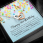 Happy 16th Birthday, Interlocking Heart Necklace