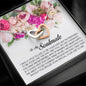 To My Soulmate, Interlocking Heart Necklace