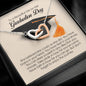To a Beautiful Girl on Her Graduation Day, Interlocking Heart Necklace