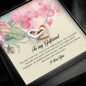 To My Girlfriend, Interlocking Heart Necklace