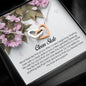 Clean Slate Gift, Interlocking Heart Necklace