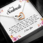 To My Soulmate, Interlocking Heart Necklace