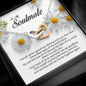 To My Soulmate, Interlocking Heart Necklace
