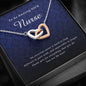 Interlocking Heart Necklace, Nurse Gift, NICU Nurse Gift, Ob/Gyn Nurse, L & D Nurse, Nurse Thank You, Birth Assistant, Birthday Gift