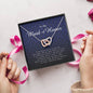 Interlocking Heart Necklace, To My Maid of Honor