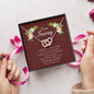 Interlocking Heart Necklace, I'm Sorry Card, Apology Gift For Her, Forgiveness Gift, I’m Sorry Gift For Wife / Girlfriend, Gift To Say Sorry