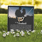 To My Soulmate, Interlocking Heart Necklace