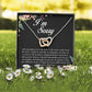I'm Sorry, Interlocking Heart Necklace