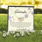 To Our Granddaughter, Interlocking Heart Necklace