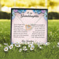 To My Granddaughter, Interlocking Heart Necklace