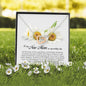 Mother In Law Gift on Wedding Day, Interlocking Heart Necklace