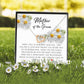 Mother of The Groom Gift, Interlocking Heart Necklace