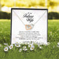 To My Future Wife, Interlocking Heart Necklace