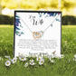 To My Wife, Interlocking Heart Necklace