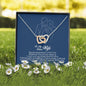 To My Future Wife, Interlocking Heart Necklace