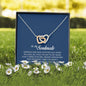 To My Soulmate, Interlocking Heart Necklace