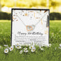 Happy 16th Birthday, Interlocking Heart Necklace
