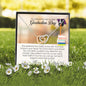 To a Beautiful Girl on Her Graduation Day, Interlocking Heart Necklace
