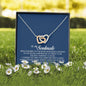 To My Soulmate, Interlocking Heart Necklace