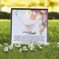 To The Bride Gift, Interlocking Heart Necklace