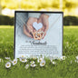 To My Soulmate, Interlocking Heart Necklace
