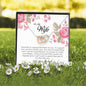 To My Wife , Interlocking Heart Necklace