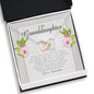 Interlocking Heart Necklace, Granddaughter Gift from Grandma