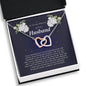 Interlocking Heart Necklace, In Loving Memory of Your Husband