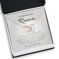 Interlocking Heart Necklace, To My Beautiful Queen