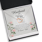Husband to Wife Gift, Interlocking Heart Necklace
