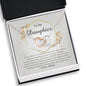 Interlocking Heart Necklace, Daughter Gift from Mom