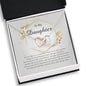 Interlocking Heart Necklace, Daughter Gift from Mom / Dad