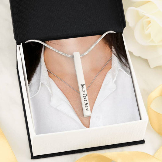 Vertical Stick Necklace
