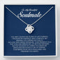 To My Beautiful Soulmate, Love Knot Necklace