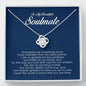To My Beautiful Soulmate, Love Knot Necklace