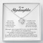 To My Stepdaughter Gift, Love Knot Necklace