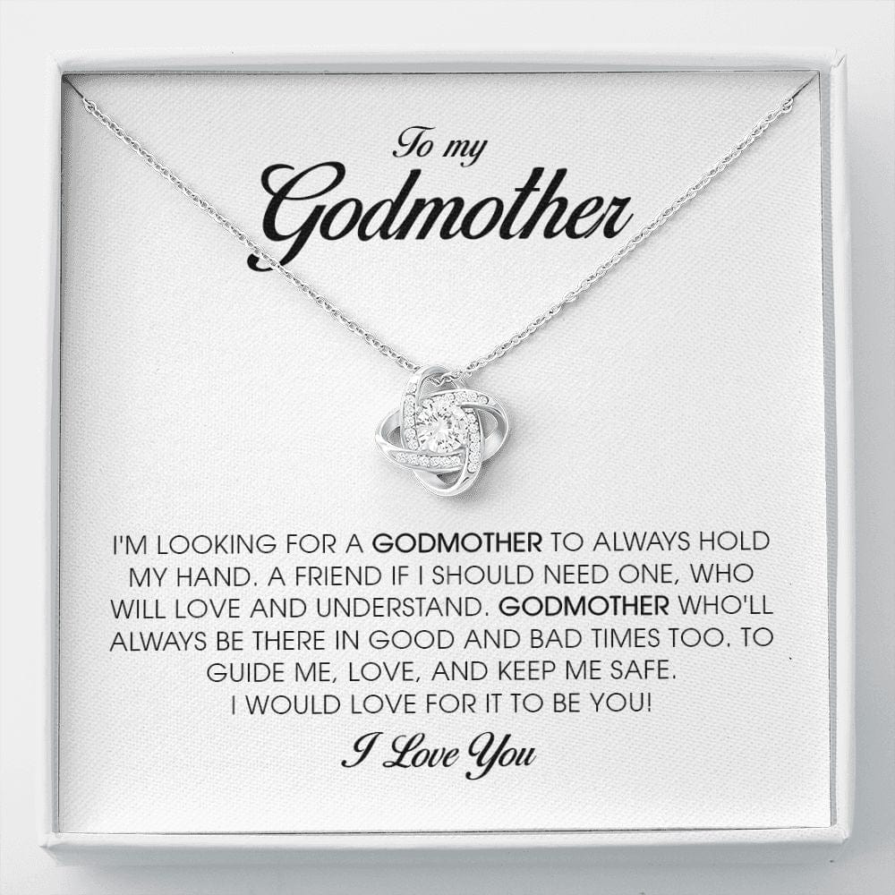 To My Godmother, Love Knot Necklace